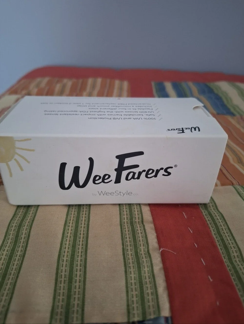Wee Farer Polarized SunglassesW/Strap/Bag/Box- Tortoise Shell